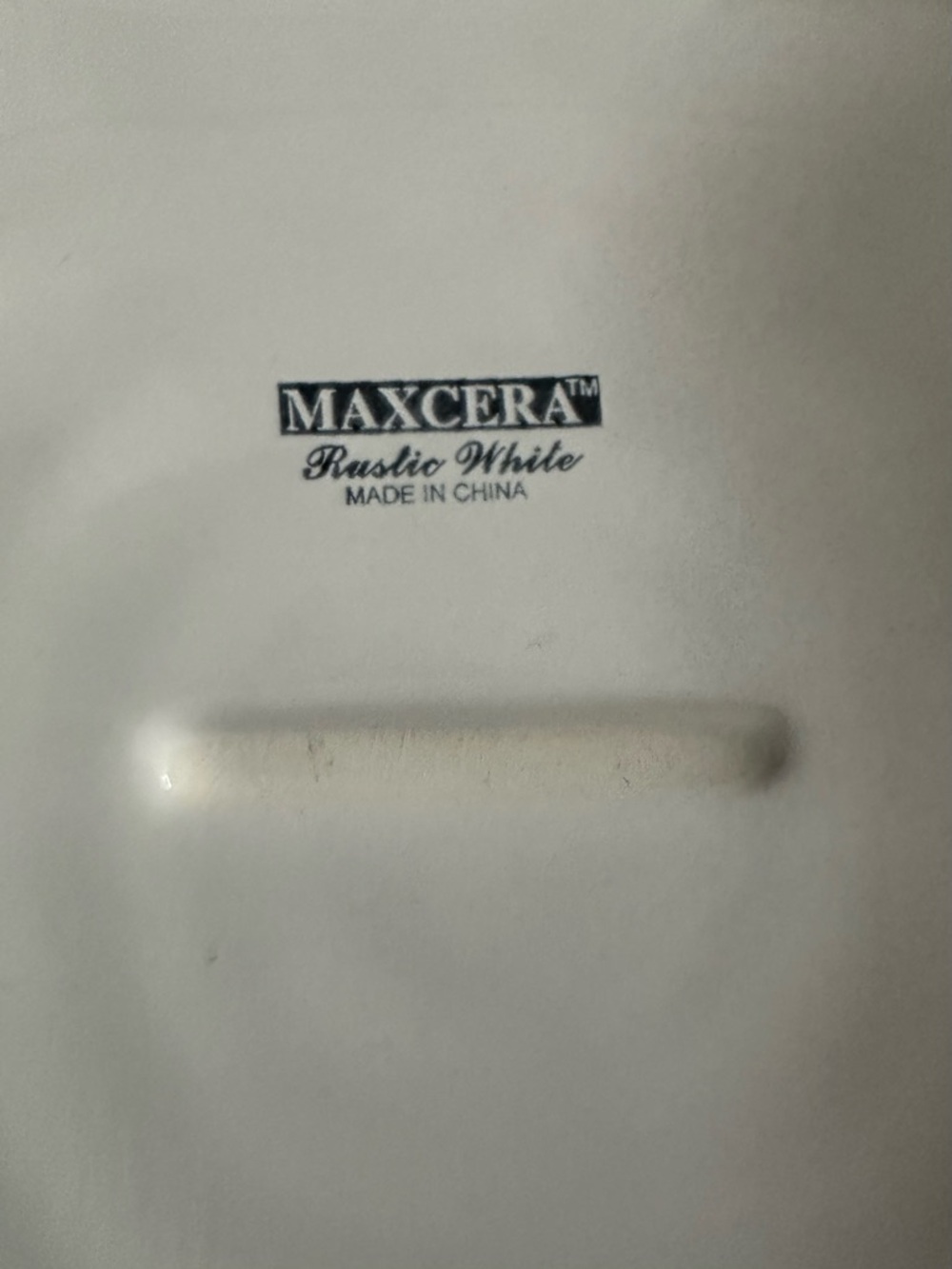 Maxcera Square Ceramic Plate - Picture 3 of 7